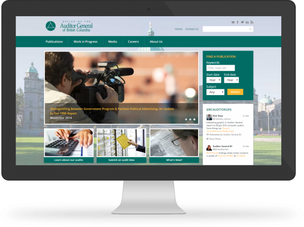 Auditor General of British Columbia Desktop Responsive Auditor General of British Columbia Desktop Responsive