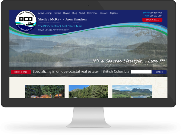 BC Oceanfront Real Estate module development