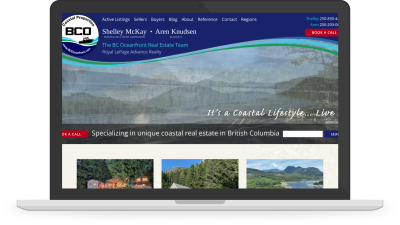 BC Oceanfront Real Estate module development