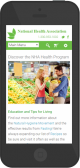 National Health Association Mobile Responsive National Health Association Mobile Responsive